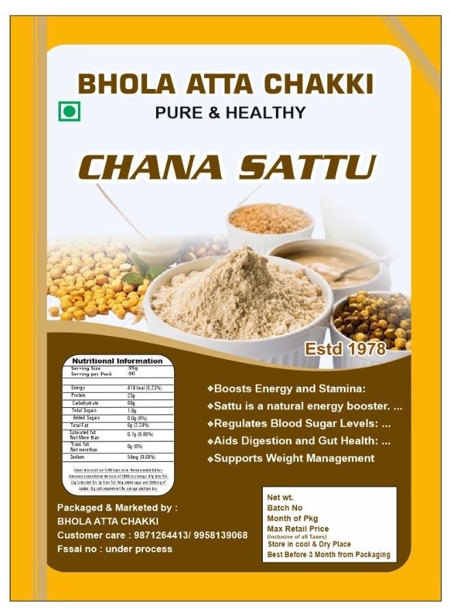 Chana sattu_
